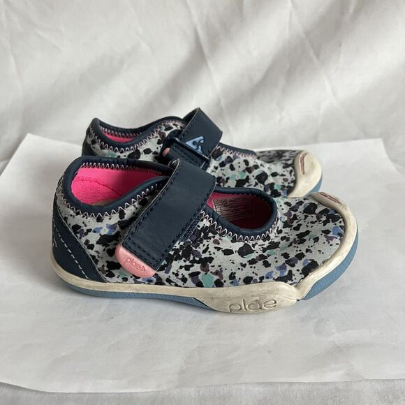 PLAE Kids Sneakers with Navy and Pink Accents - Picture 4 of 7